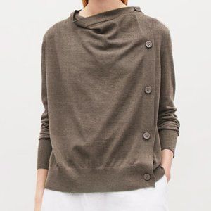 COS Draped Wool Cardigan - SM
